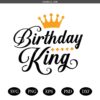 Birthday King Svg