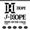 HOPE on the Stage SVG ,Bundle svg, Homophobic Inspired Stickers svg