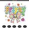 Happy Friyay svg, Retro Friyay Checkered SVG, Friday SVG
