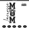 Lacrosse Mom SVG PNG Lacrosse Svg Game Day Vibes Svg Mom Life Svg