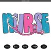 Colorful Nurse svg, Retro Nursing svg, Stethoscope Nurse Shirt Design, Nurse Sublimation svg