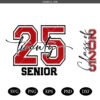 Senior svg png Class of 2025 SVG Senior 2025 PNG