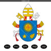 Coat of Arms of Pope Francis (first version) svg