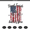 Dead Inside but it's free America Png svg, Skeleton dance png svg