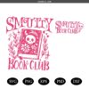 Smutty Book Club SVG PNG Book shirt Png Funny book Svg