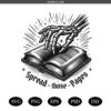Spread Those Pages Quote SVG  Funny Book Lover SVG