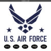 Air Force SVG, Army SVG Cut File, Military SVG, Air force SVG