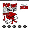 Class of 2025 SVG PNG, Pop Out and Show  SVG PNG