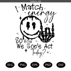 I match energy SVG PNG, Skeleton Snarky SVG PNG, Energy SVG