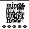Mind Your Own Motherhood SVG PNG, Motherhood SVG PNG, Trendy Mothers Day SVG PNG