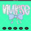 Nurse Coquette SVG PNG, Nurse Blue Floral SVG PNG, Preppy Nurse Floral SVG PNG
