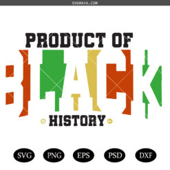 Product of Black History SVG PNG,Black History Vibes SVG PNG ,I Am Black History SVG PNG