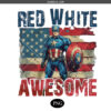 Red white awesome PNG, Super Hero PNG,  Boys 4th of july PNG
