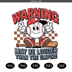 Retro Baseball Mom SVG PNG, Game Day Baseball Mama SVG PNG, Game Day Mama SVG