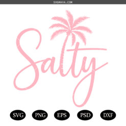 Summer Vibes SVG,  Trendy Summer SVG, Salty SVG ,Beach SVG