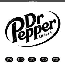Trendy Dr Pepper PNG SVG, Dr Pepper Lover SVG PNG