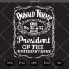 Vintage Donald Trump SVG, Whiskey Bottle Label SVG,PNG