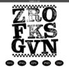Zero Fucks Given Snarky SVG PNG, Sarcastic SVG PNG, Funny saying SVG