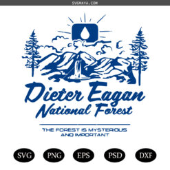 Dieter Eagan National Forest SVG ,Severance Dieter Eagan National Forest SVG