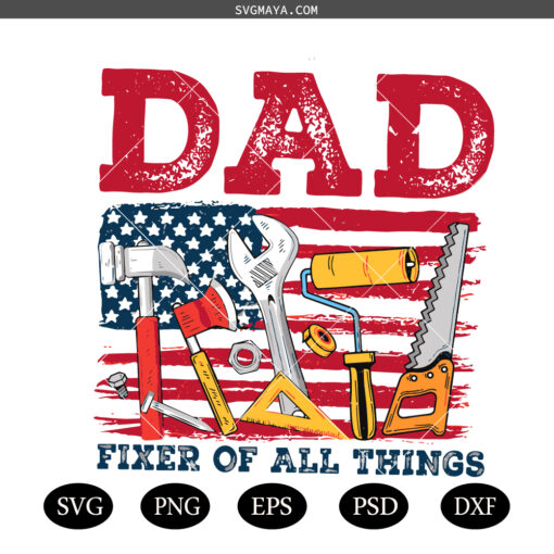 Father's Day PNG SVG, Dad PNG, Father's Day SVG PNG, Handyman Tools SVG