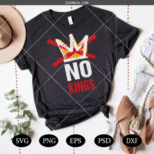 No Kings in America bundle SVG PNG, No Kings in America Sign SVG, Not my President SVG PNG