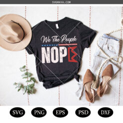 Retro No Kings Nope Protest Sign SVG, Rejecting Kings Since 1776 Protest SVG, Kings Protest Sign Nope SVG