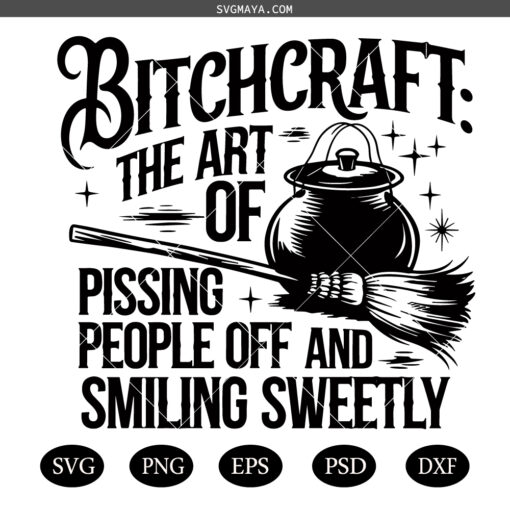 Bitch craft Funny Halloween svg,  Sarcastic Snarky Witchy Png,  Funny Adult Humor Witch svg