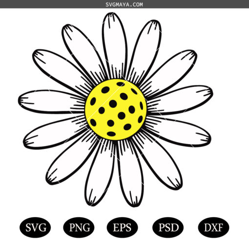 Chamomile Flower Vector , Chamomile Flower SVG , Chamomile Flower Vector PNG