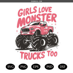 Girls Like Monster Trucks Too png , Monster Truck Girls png