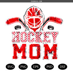 I Heart Hockey Moms SVG,Custom Hockey Mom Png Svg, Hockey Mama Png Svg