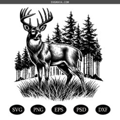 Deer hunting svg, buck svg,Whitetail buck PNG SVG,hunting SVG