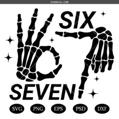 6 7 Skeleton Hands svg, Rock On Hands SVG, Halloween Bones SVG, Skeleton Hands SVG