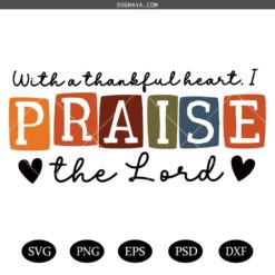 Christian Thanksgiving SVG