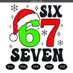 Six Seven Meme Christmas Green Guy Skeleton Hands Png SVG, Funny Christmas Bones Clipart SVG, Xmas 6 7 SVG