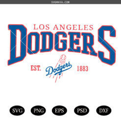Dodgers  svg,ersonalised Dodgers svg, Dodgers Baseball Svg