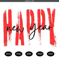 Happy New Year SVG, New Year Shirt Svg,New Year Crew Svg, Merry Christmas Svg