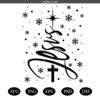 Jesus Christmas Tree svg, Christian Christmas Svg, Jesus Svg, Christmas Svg