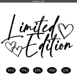 Limited Edition SVG, PNG, Not For Everyone Svg, Motivational Sleeve Shirt Design Svg, Sleeve Svg