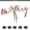 Merry Christmas Bow Svg, Christmas Coquette Bow Png, Christmas Svg, Merry Christmas Svg, Christmas Shirt Svg, Winter Svg ,bow svg