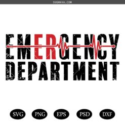 Grunge ER Nurse SVG PNG,ER Nurse SVG ,Nurse SVG, Emergency Department  SVG