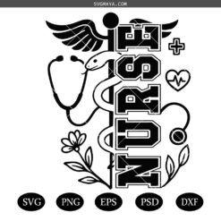 nurse embroidery SVG,Nurse Life SVG,Nurse Heart SVG,Medical Heart Embroidery SVG