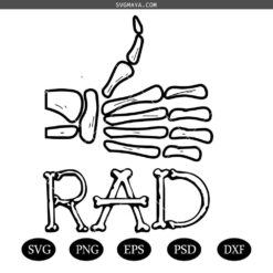 Daddy Skeleton Hand SVG,Skeleton Dad Svg ,Father’s Day svg,Some Day I Rock It Some Day svg
