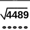 Square Root 4489 svg, Funny Math Teacher svg,Do The Math 67 Meme Funny Six Seven Teacher svg, Funny Math Teacher Meme svg, Do The Math 67 svg