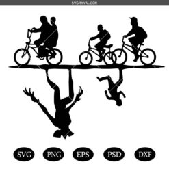 Stranger Things SVG, Eleven SVG, Friends Dont Lie SVG, Upside Down Svg