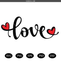 Valentines Day SVG, Heart SVG, Love SVG, Valentine Svg