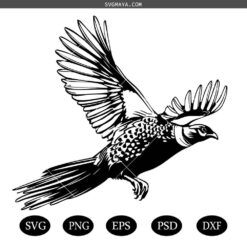 Flying Pheasant svg,Flying Pheasant Vector,pheasant