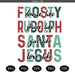 Christmas Tree Svg Png, Christian Christmas Cross, Jesus Svg, Merry Christmas Svg, Faith Svg