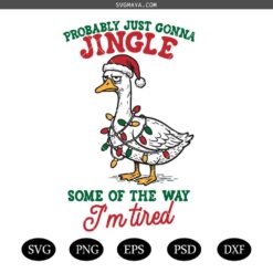Funny Sarcastic Christmas Goose SVG, Christmas Goose SVG , Christmas Goose