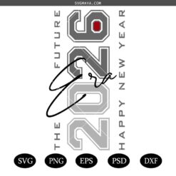 Happy new year 2026 SVG, Trendy New Years Eve SVG, Happy New Years SVG