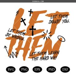 Motivational Christian  SVG ,Elegant Christian Faith I will not fear Svg, Boho Self Care SVG